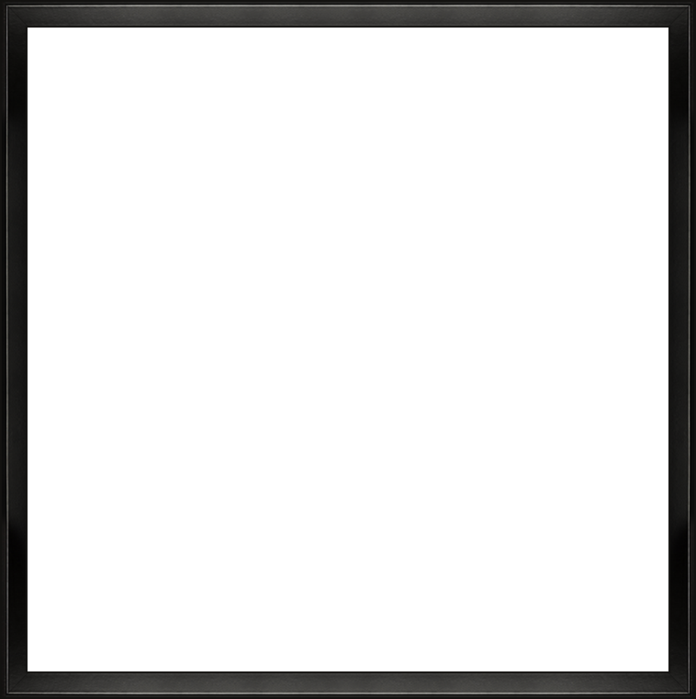 Black Frame Transparent Background PNG