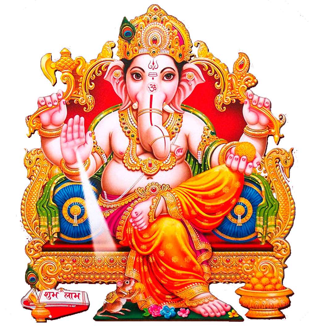 Ganesh Chaturthi PNG Image with Transparent Background