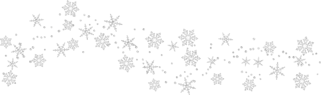 White Snowflakes Free PNG Image