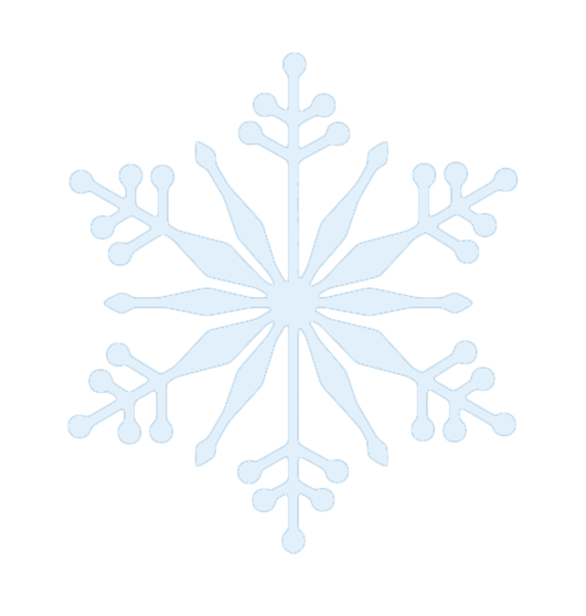 White Snowflakes PNG Transparent Image