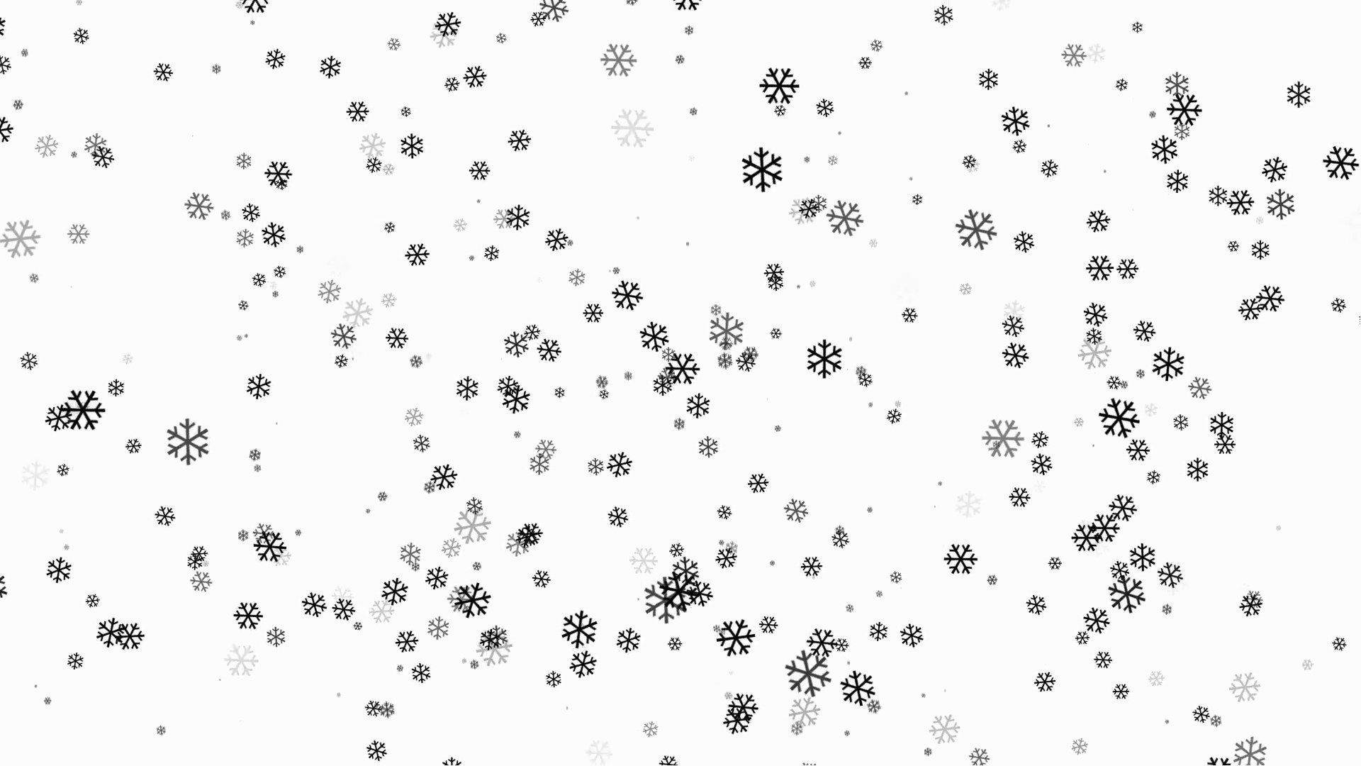 White Snowflakes Transparent Images