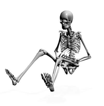 Full body skeleton PNG hoogwaardige Afbeelding