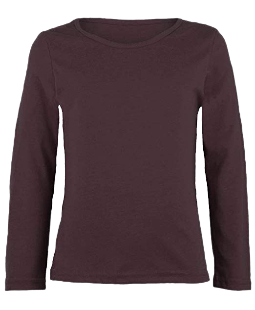 Plain Brown T-Shirt Transparent Image