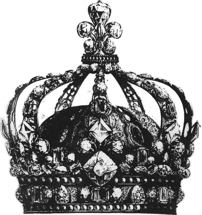 King Black Crown PNG Transparent