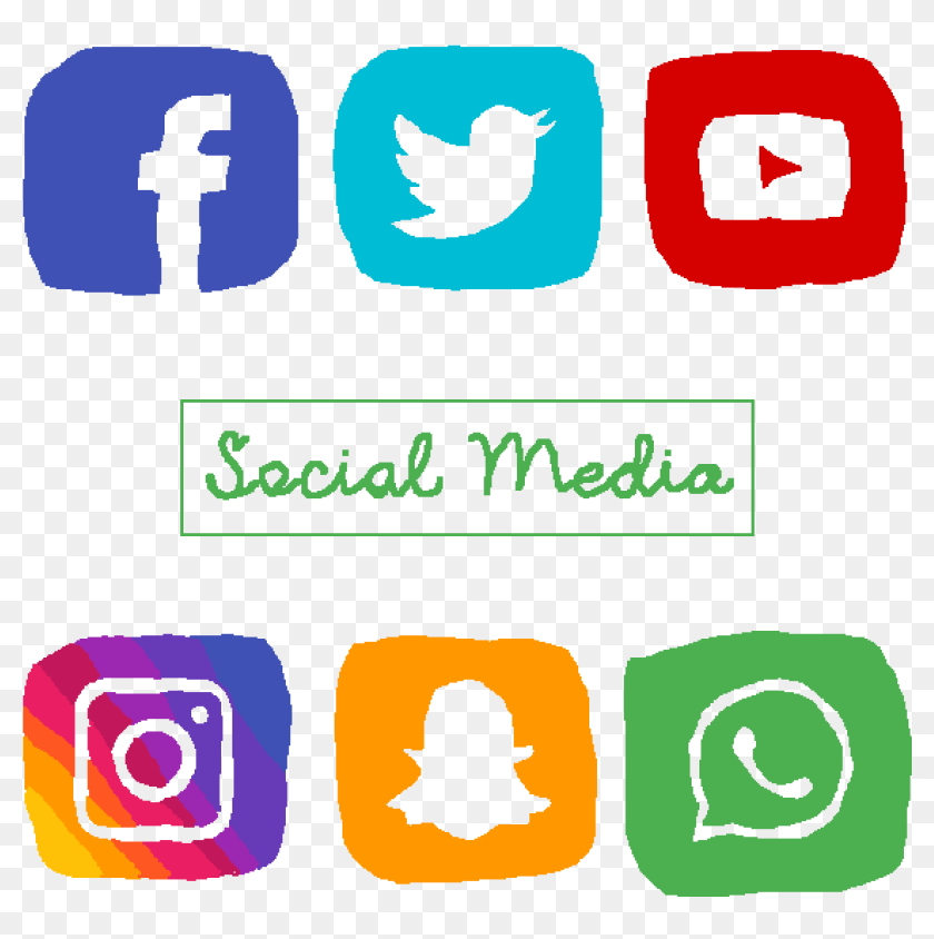 Social Media Logo Transparent Background