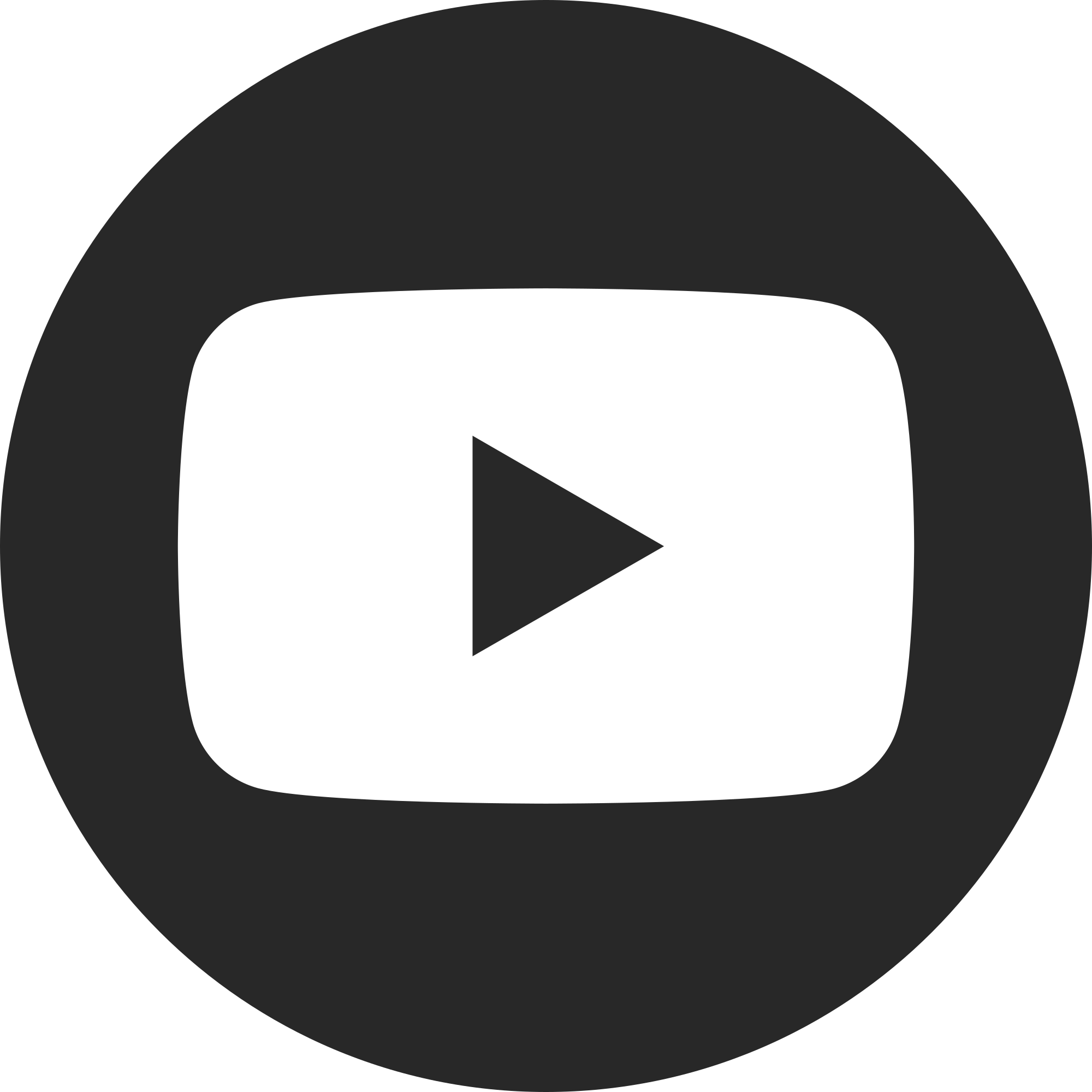 Download Transparent Youtube Circle Youtube Icon Black And White