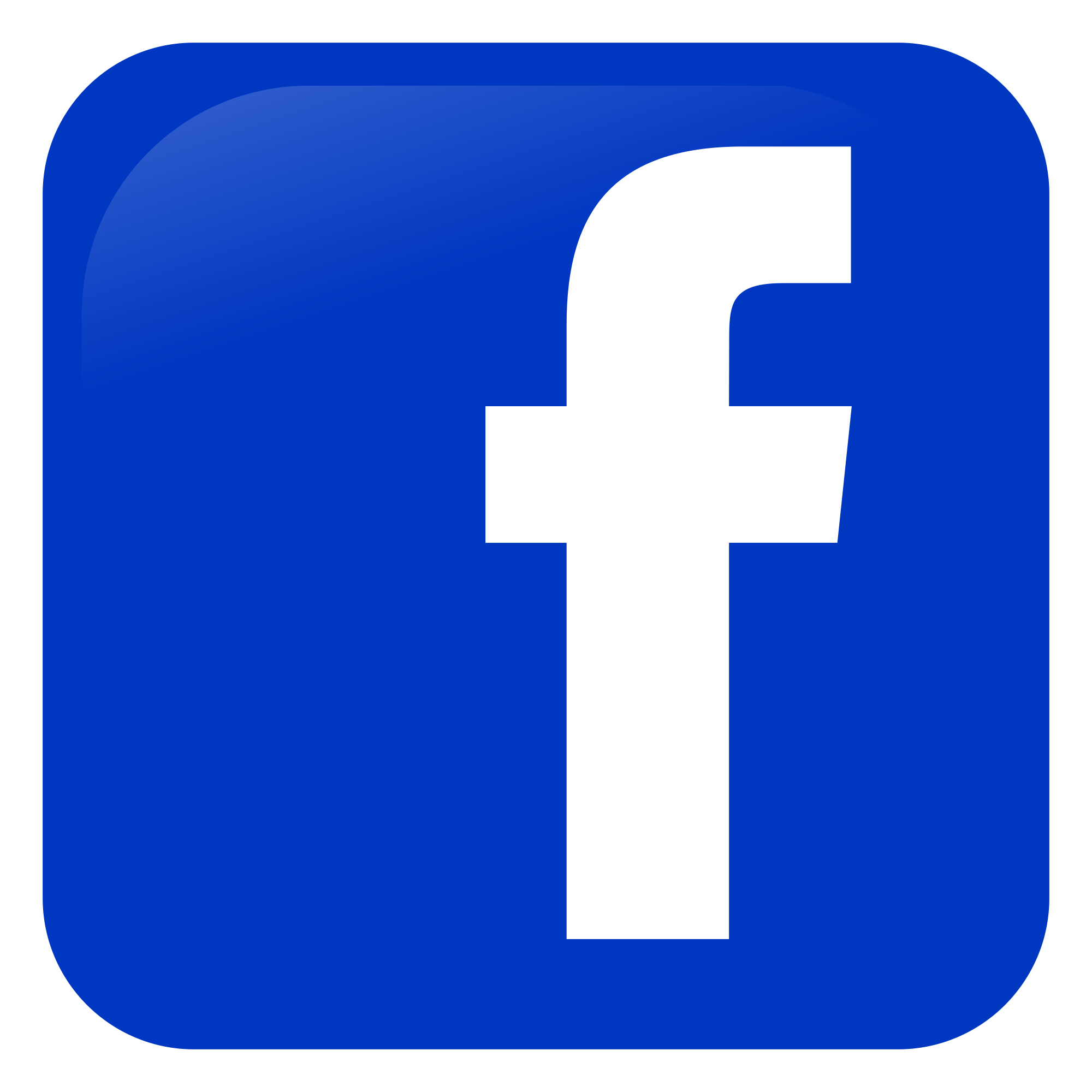 Blue Facebook Logo, Social Media Icon, Brand Emblem PNG Image