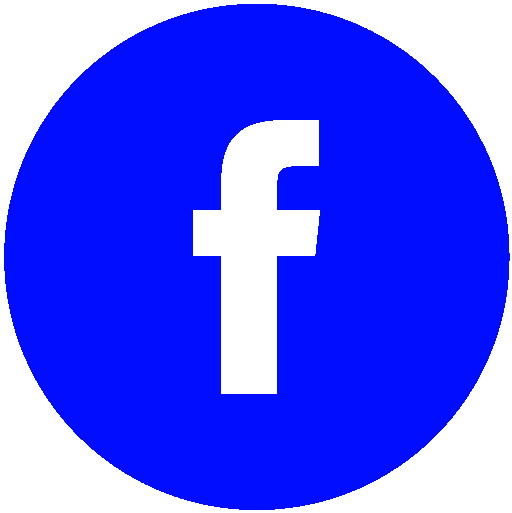 Blue Facebook Emblem, Social Media Logo, Digital Icon PNG