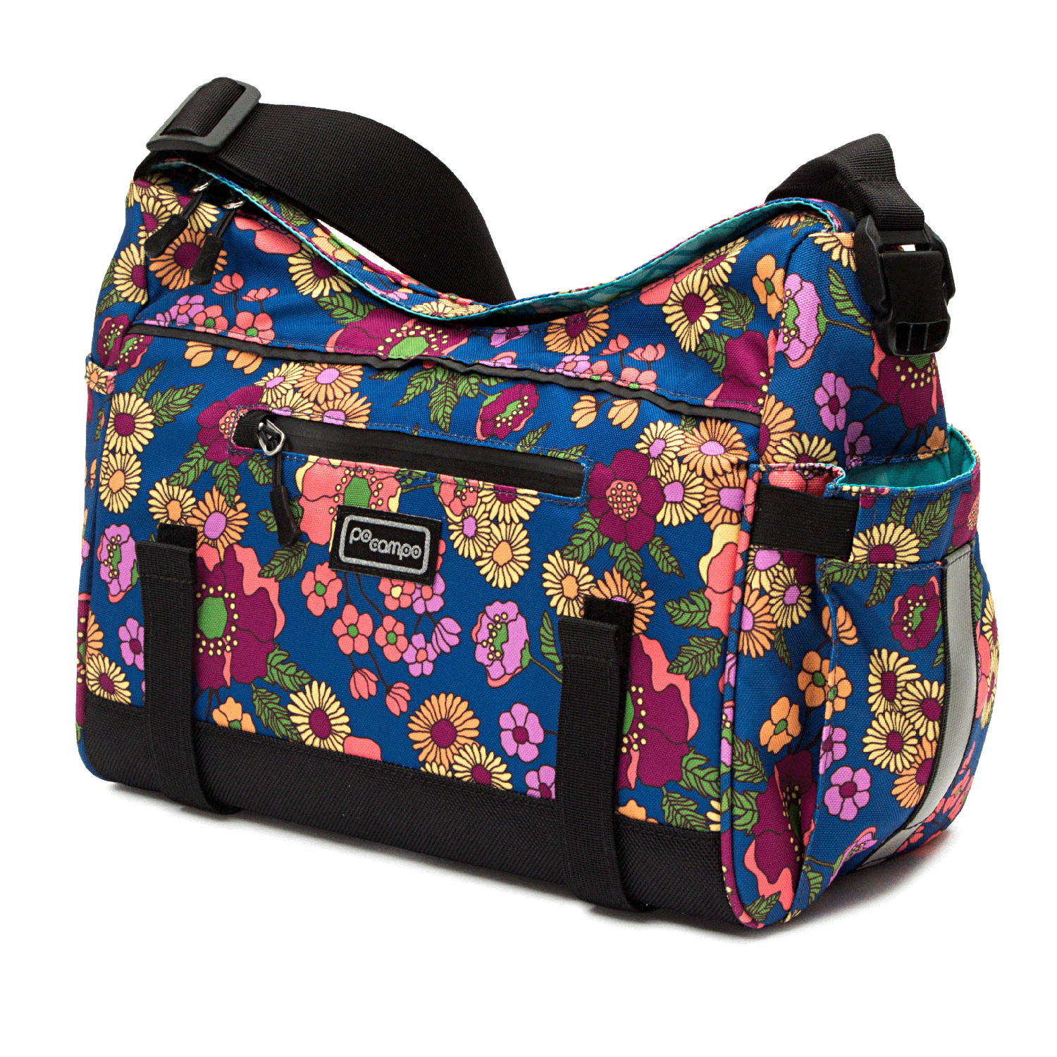 Katy Trunk Bag front | color:meadow;