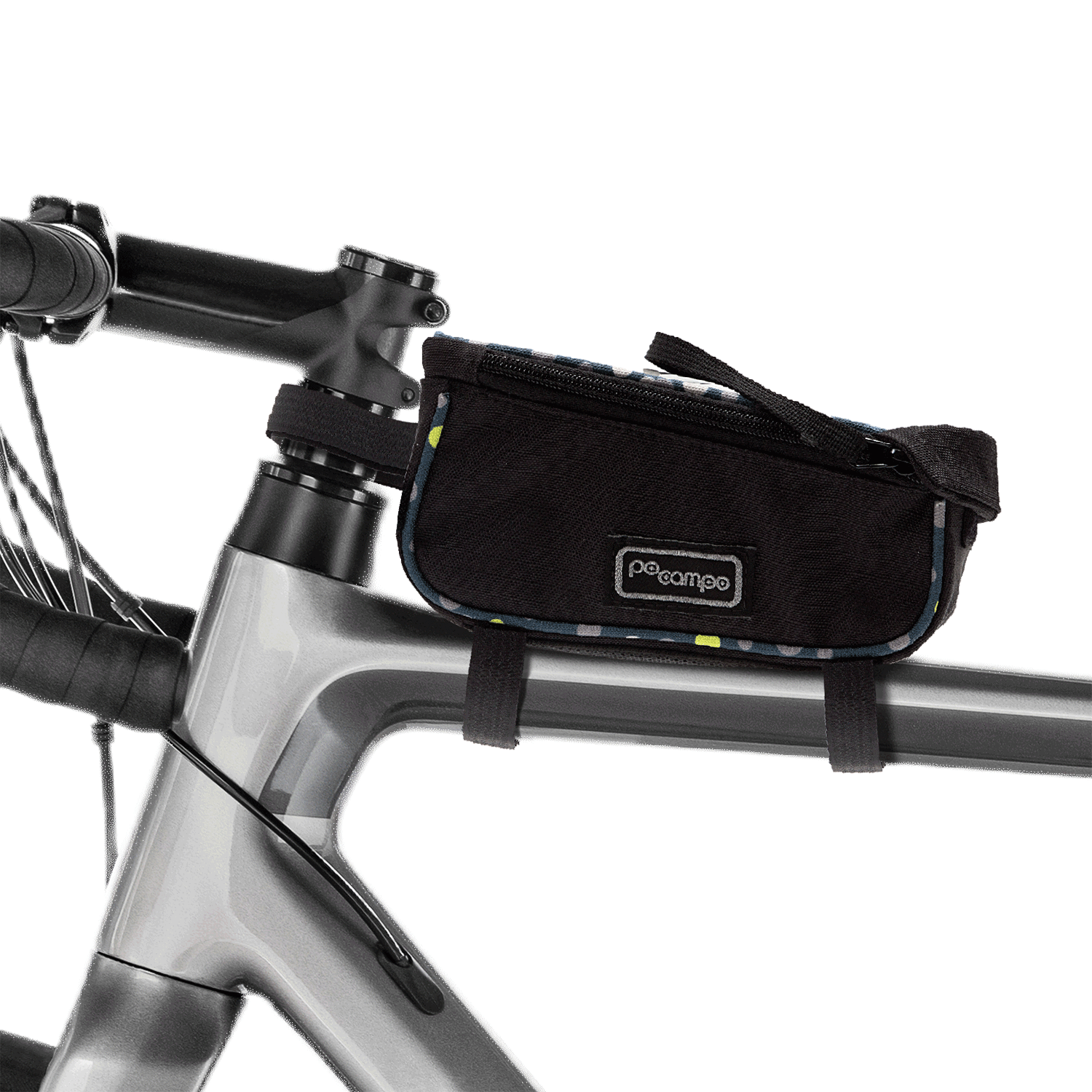 Tussey Phone Bag on bike | color:bubbly;