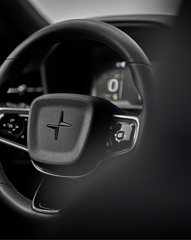 Polestar steering wheel