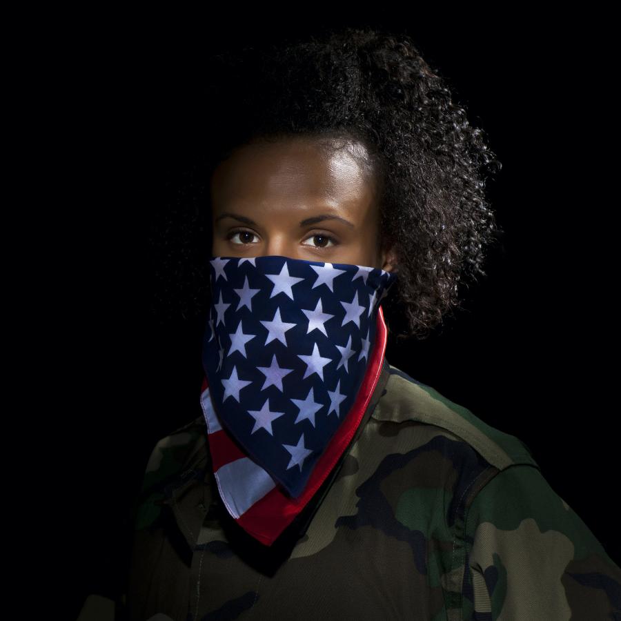 african-american-male-with-USflag-face-covering