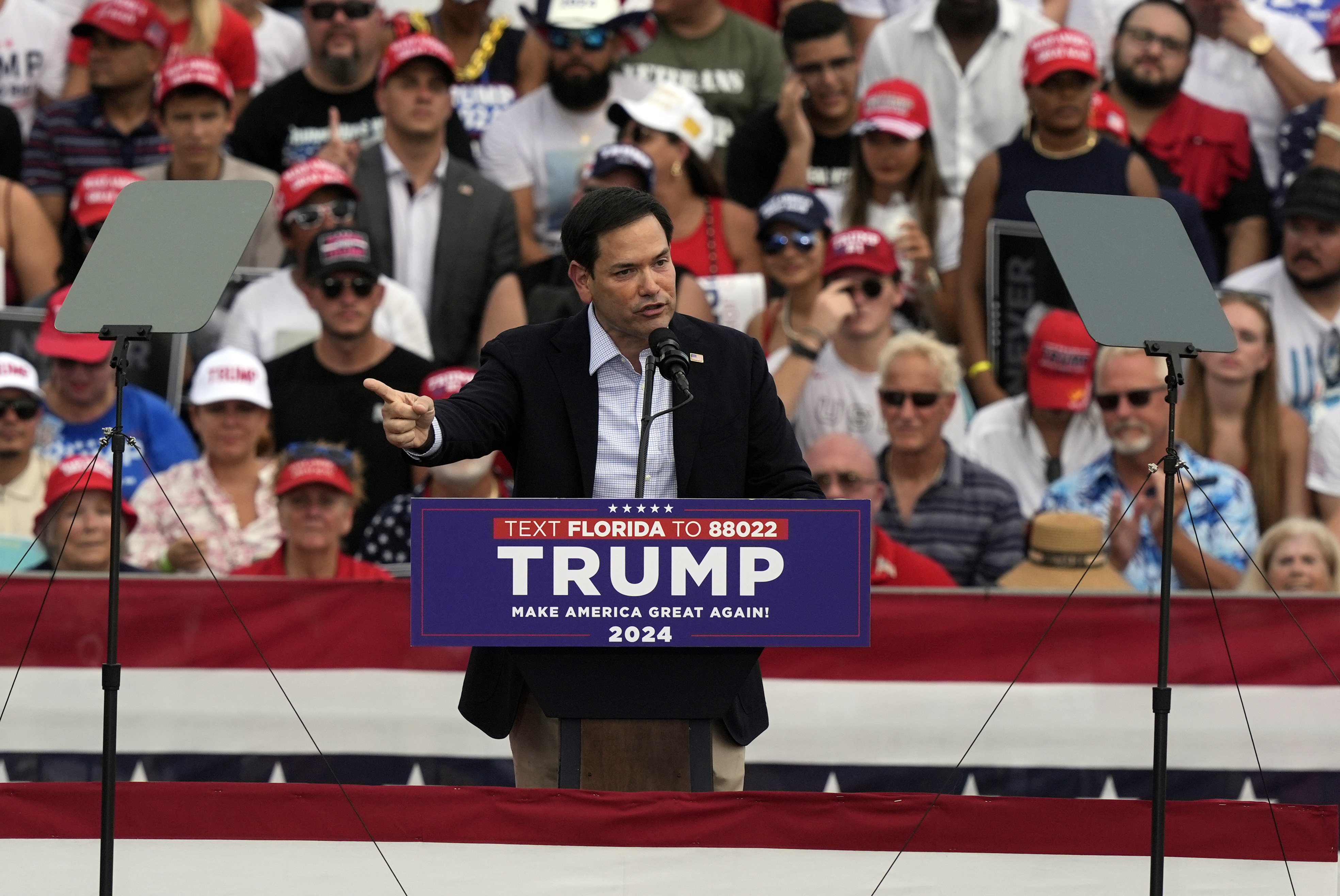 Sen. Marco Rubio (R-Fla.) arrives.