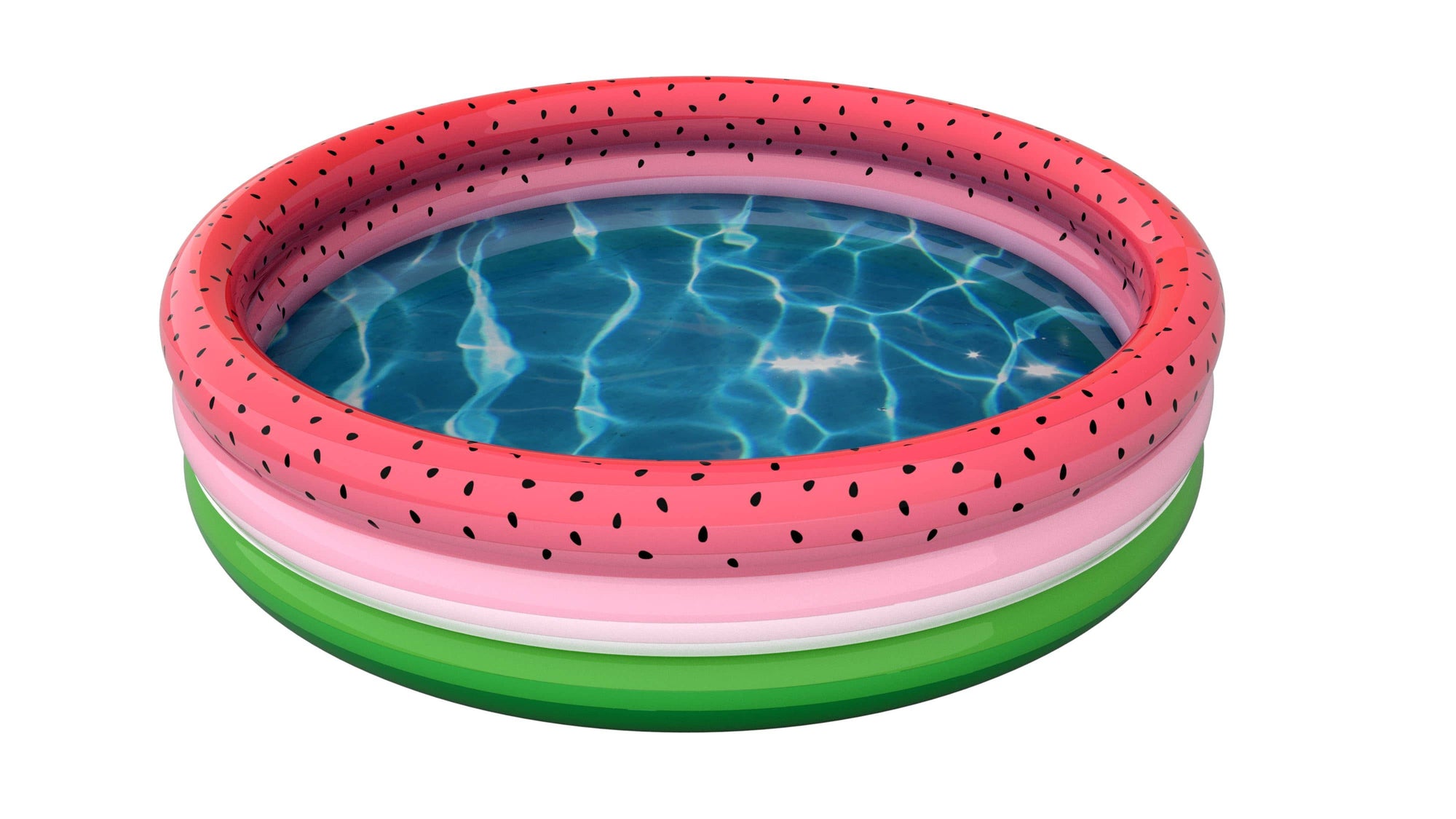 Inflatable Sunning Pool Watermelon Print PoolCandy 