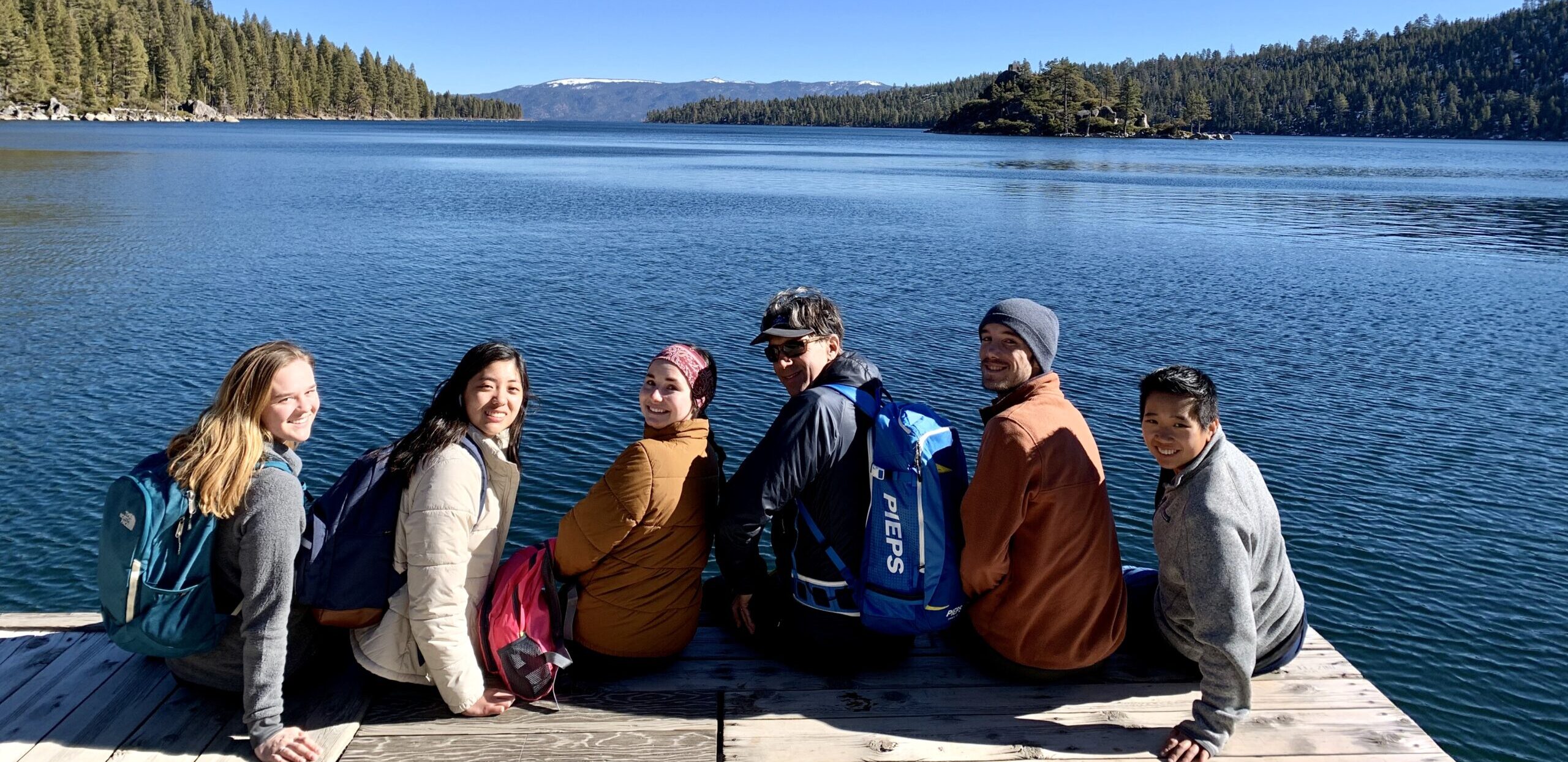 students at lake tahoe