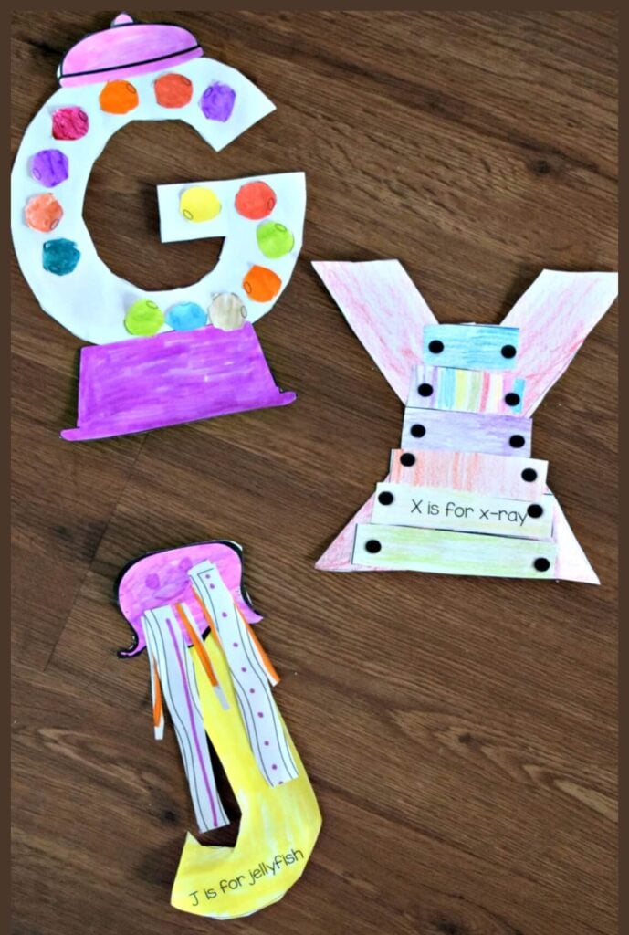 free printable alphabet crafts