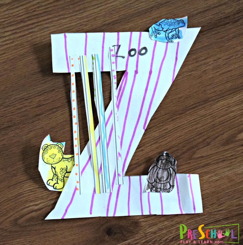 letter crafts for preschoolers