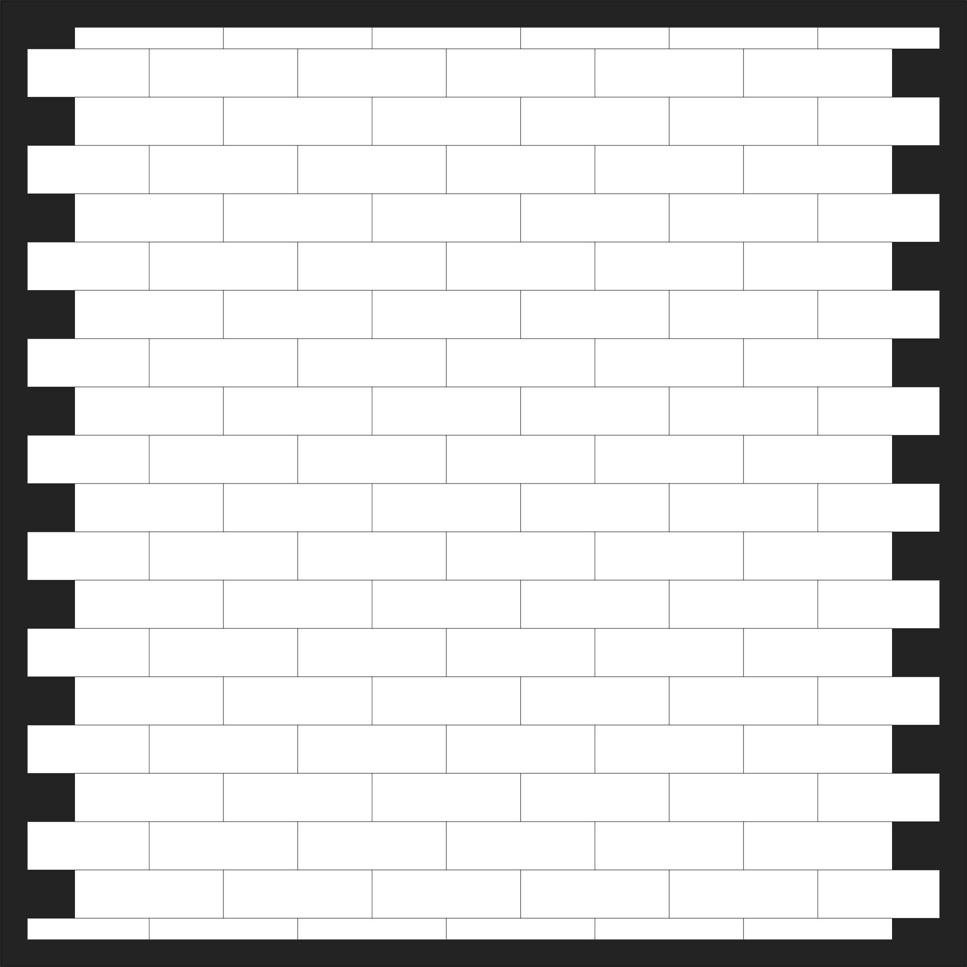 Printable Brick Graph Paper