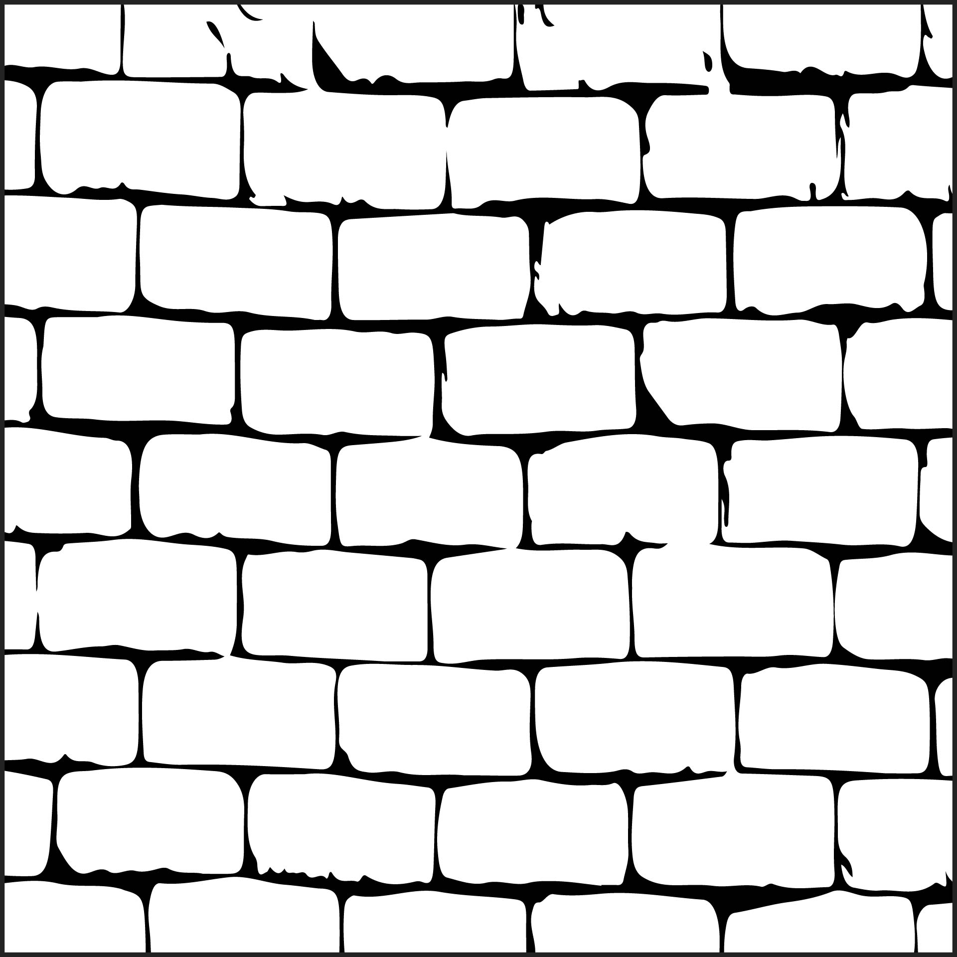 Printable Bricks Coloring Page