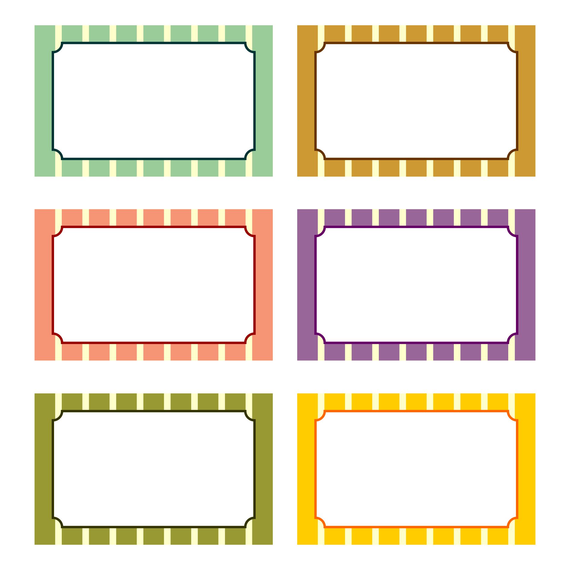 Blank Labels Printable