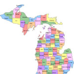 Michigan County Map