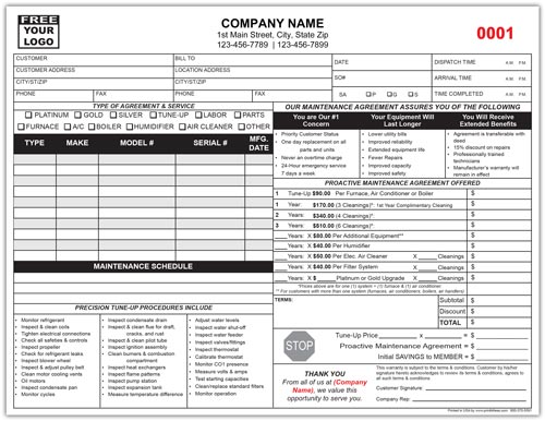 Hvac Preventive Maintenance Agreement Template from www.printit4less.com