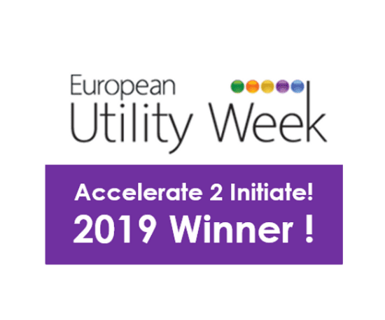 European Utility Week 2019 winner logo
