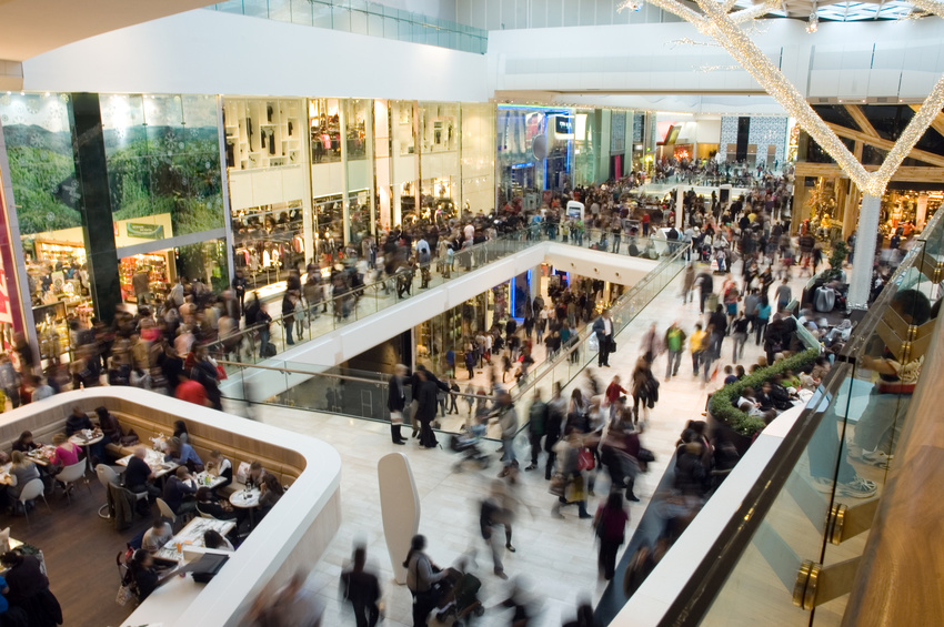 Crowd in Mall