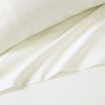  Pure Parima Egyptian Cotton Sheets Ultra Percale Sheet Set | Hotel Collection | 100% Giza Egyptian Cotton#color_bone