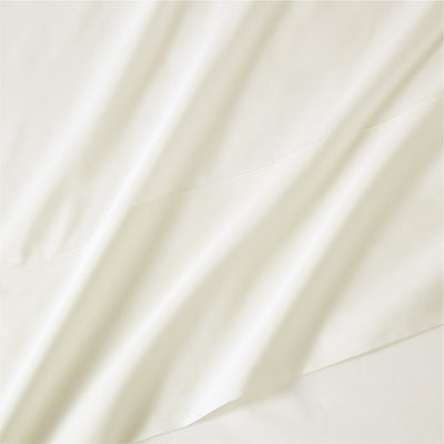 Pure Parima Egyptian Cotton Sheets Ultra Percale Sheet Set | Hotel Collection | 100% Giza Egyptian Cotton#color_bone