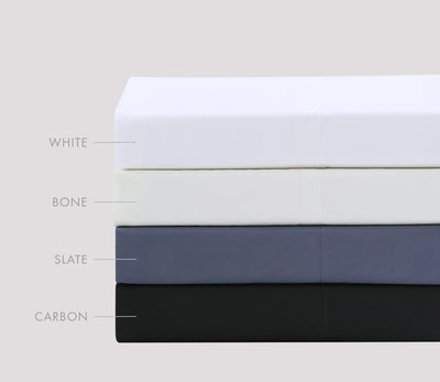 Pure Parima Egyptian Cotton Sheets Ultra Percale Sheet Set | Hotel Collection | 100% Giza Egyptian Cotton#color_slate