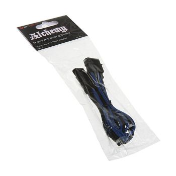 BitFenix Molex zu 3x Molex Adapter 55 cm - sleeved schw./blau/schw. BFA-MSC-M3MBKK-RP