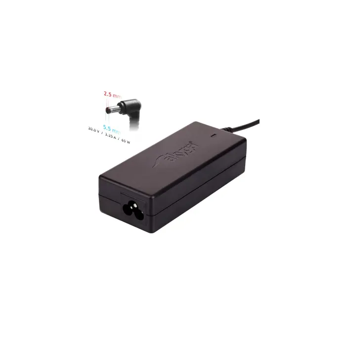 Akyga AK-ND-17 power adapter/inverter Indoor 65 W Black