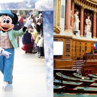 Mickey et Minnie / L'Assemblée Nationale