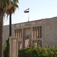 Fermé au public pendant 20 ans et saccagé par le groupe État islamique, le musée de Mossoul (Irak) annonce sa réhabilitation, le 11 mai 2023.