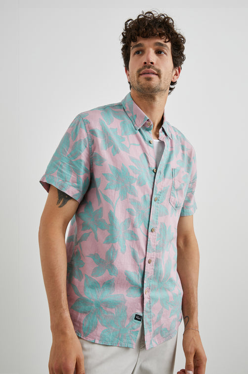 CARSON SHIRT - GARDEN SANDS MIAMI - FRONT BODY