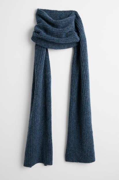 TELLURIDE SCARF - HEATHER BLUE