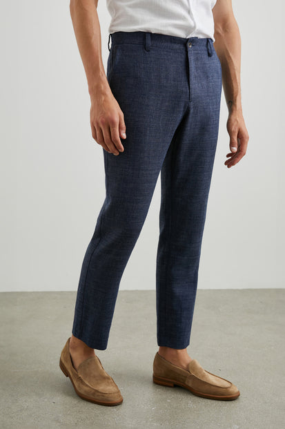 THOMAS PANT - NAVY MELANGE