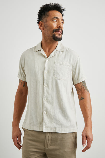 WAIMEA SHIRT - MATRIX BIRCH MOSS