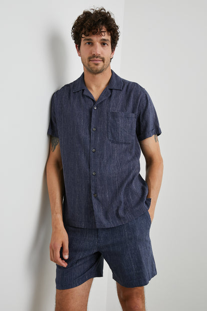 WAIMEA SHIRT - MATRIX NAVY PEARL - STYLED