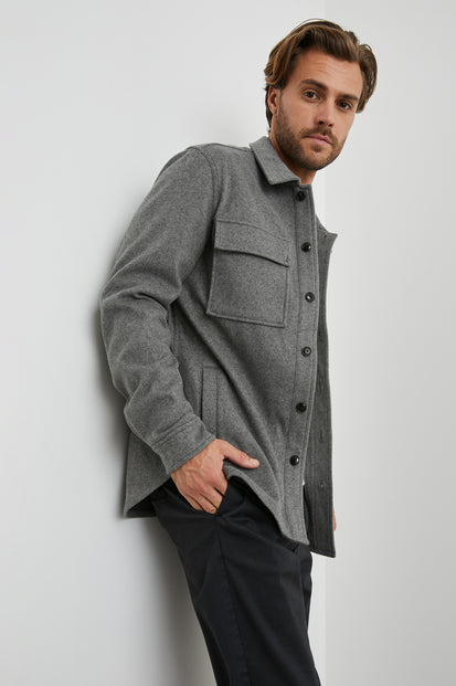 WARNER SHIRT JACKET GRIMOIRE - SIDE BODY