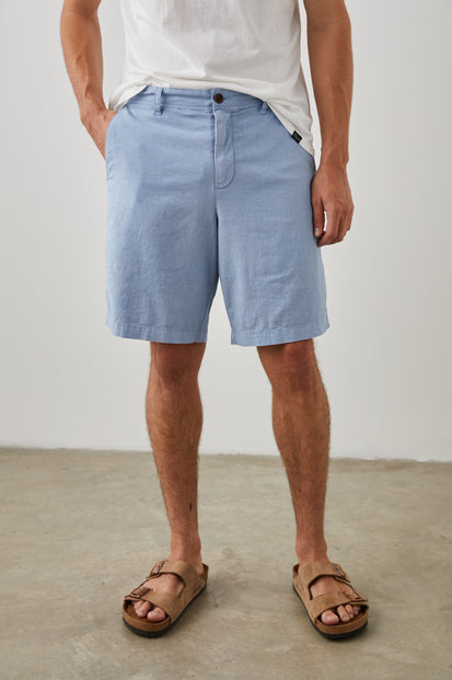 BODEN TANNER BLUE SHORT - FRONT