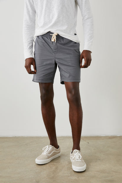 CRUZ CHARCOAL SHORT - FRONT