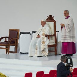 ‘Like Jesus’ presence’: Over 80,000 attend Pope’s mass in Indonesia