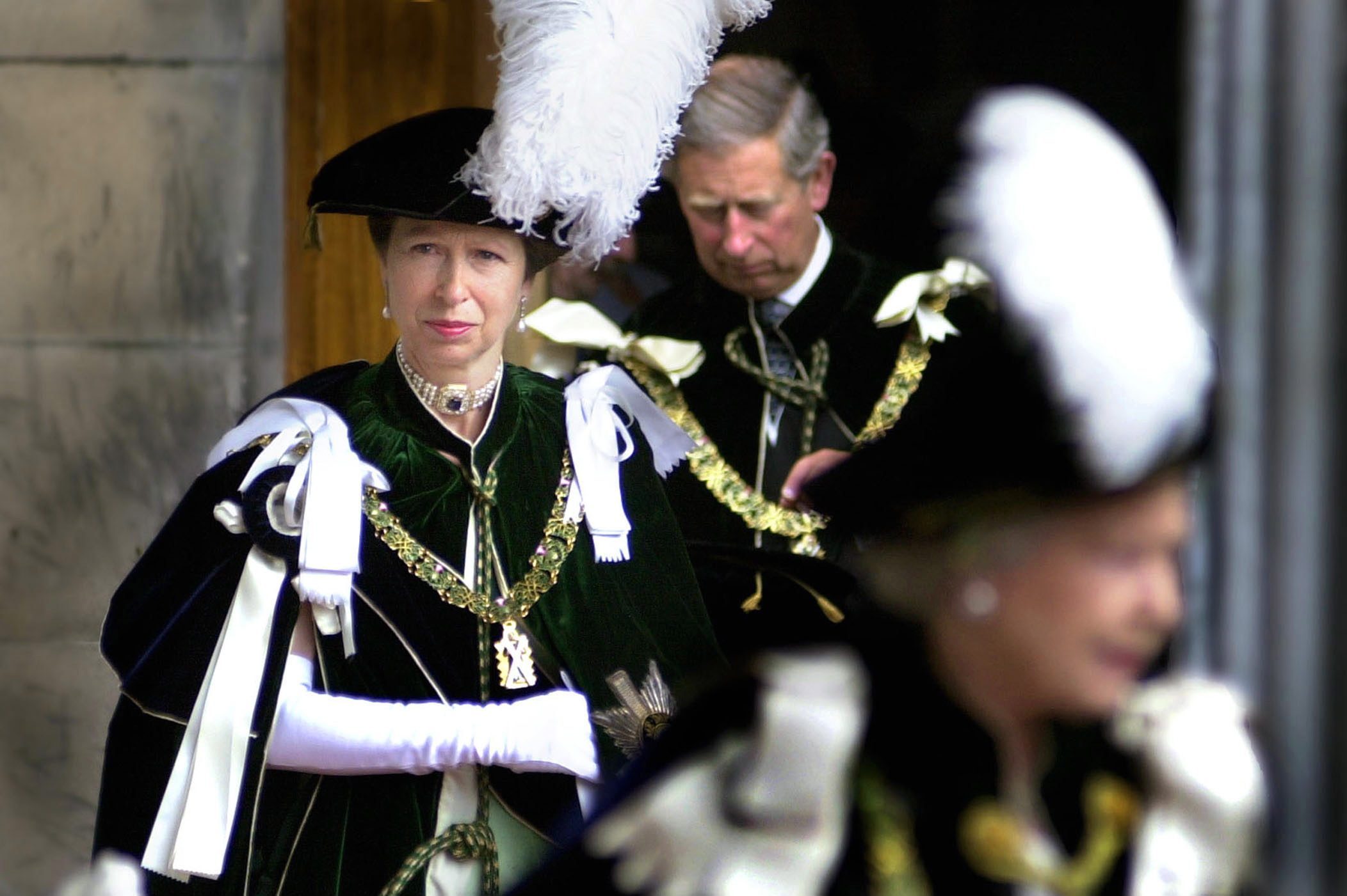 Royals At Thistle Ceremony