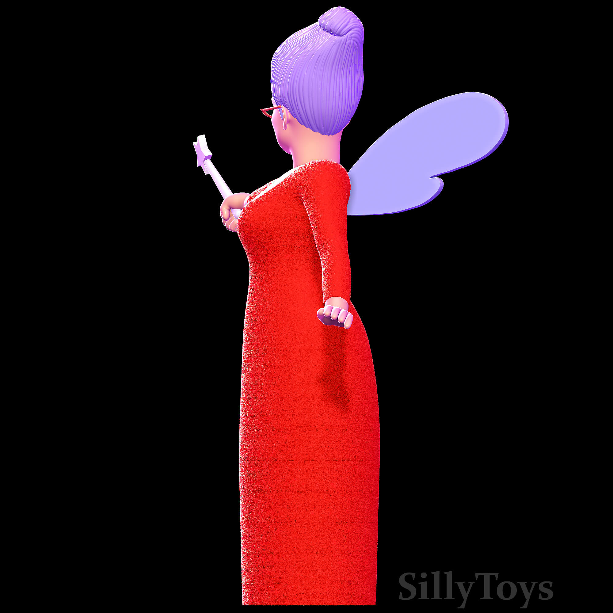 Fairy Godmother - Shrek 3D Model by SillyToys