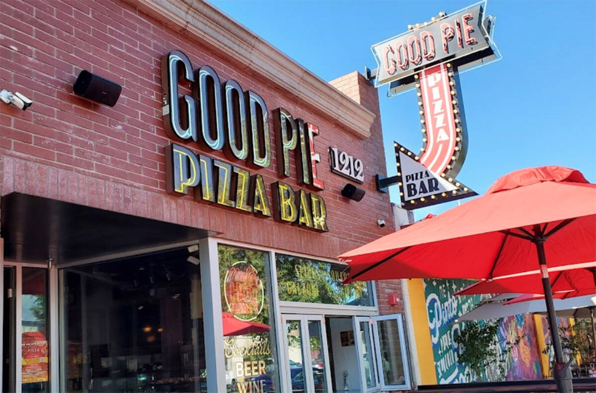 Vincent Rotolo, owner of Goodpie Pizza Bar at 1212 S. Main St. in downtown Las Vegas, said dama ...