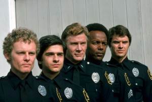 UNITED STATES - JANUARY 17:  S.W.A.T. - Season One - "The Killing Ground" - 2/24/75 - James Coleman, Mark Shera, Steve Forrest, Rod Perry, Robert Urich  (Photo by ABC Photo Archives/Disney General Entertainment Content via Getty Images)