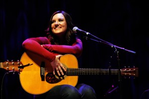 NASHVILLE, TN - NOVEMBER 05:  Brandy Clark performs during the 2013 CMA Songwriters Series at the CMA Theater on November 5, 2013 in Nashville, Tennessee.  (Photo by Terry Wyatt/Getty Images)