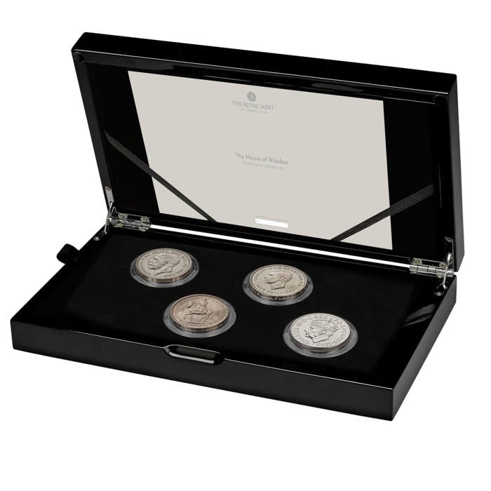 The House of Windsor Four-Coin Crown Set 